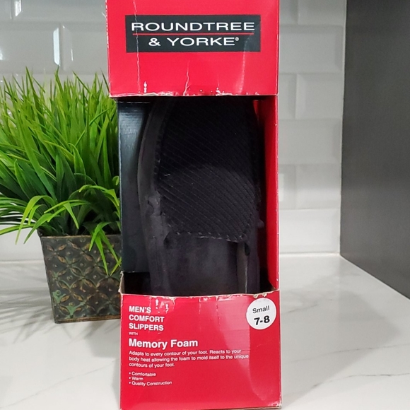 "New" Men's  Memory Foam Comfort Slippers - Picture 3 of 3